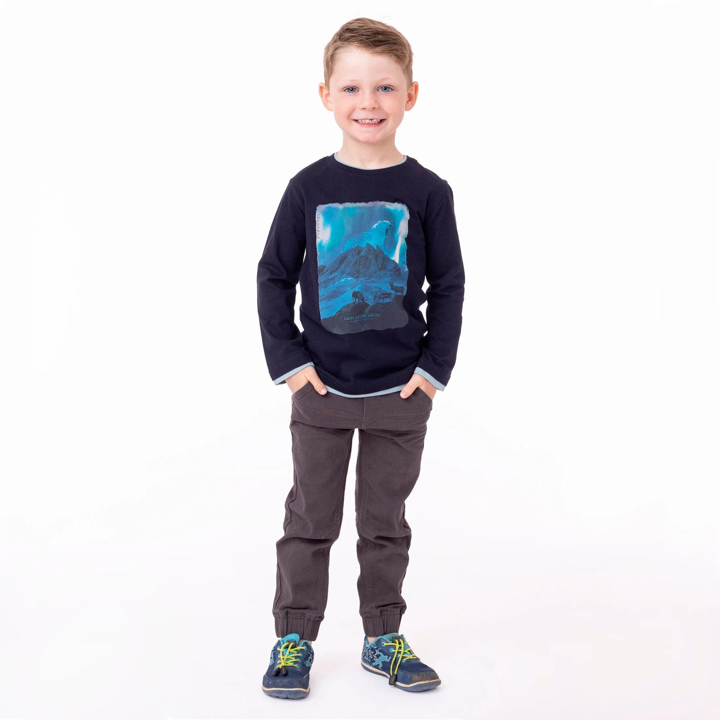 Nanö long-sleeved T-shirt for boys 2 to 6 years