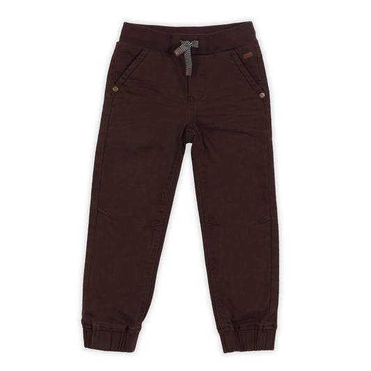 Brown Nanö joggers for boys 2 to 6 years
