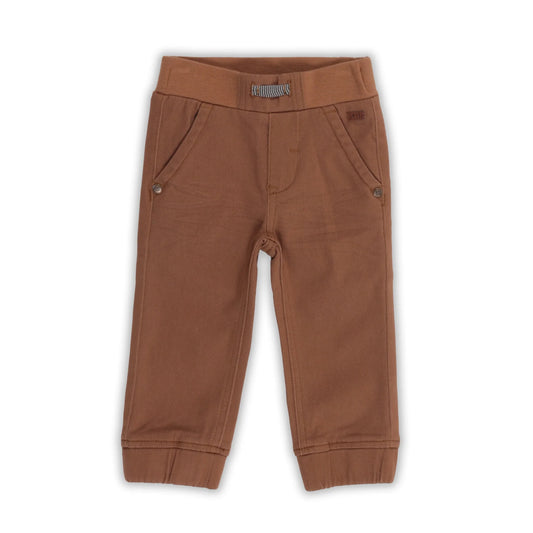 Nanö brown joggers for baby boy