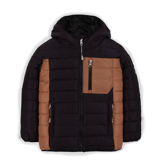 Nanö mid-season quilted coat for boys 2 to 14 years