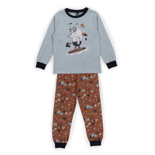 Blue Nanö pajamas for boys 7 to 12 years