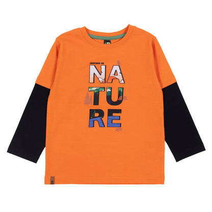 T-shirt manches longues nano 2 à 6 ans