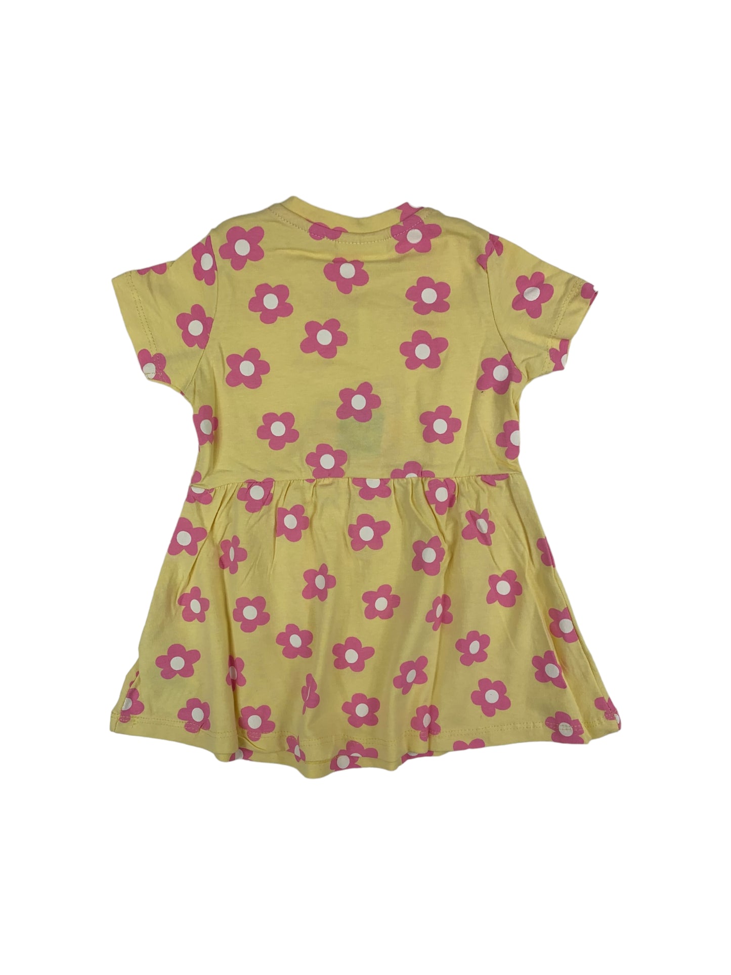 Yellow floral dress DIDI for baby girl