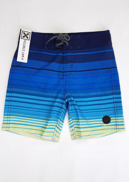 Lime color Swim Shorts 8 to 16 years - nas-ss21