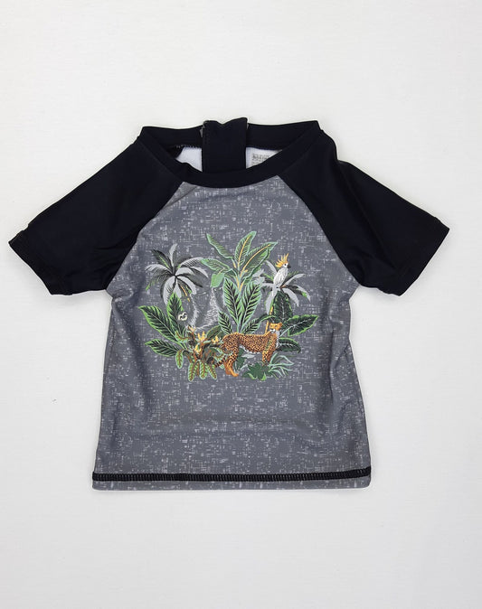 UV gray swimsuit t-shirt, 6 to 24 months - nas-ss21