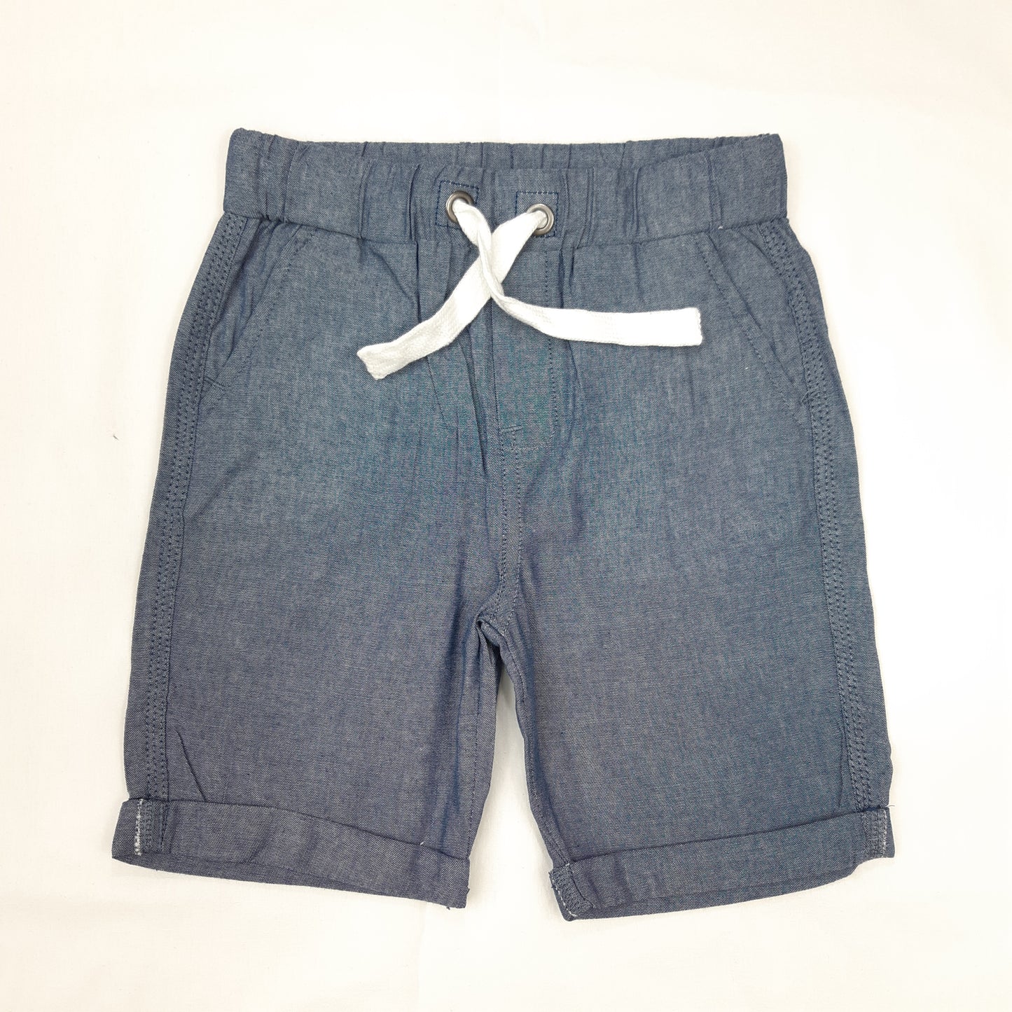 Chambray Bermudas 7 to 14 years - mid ss21