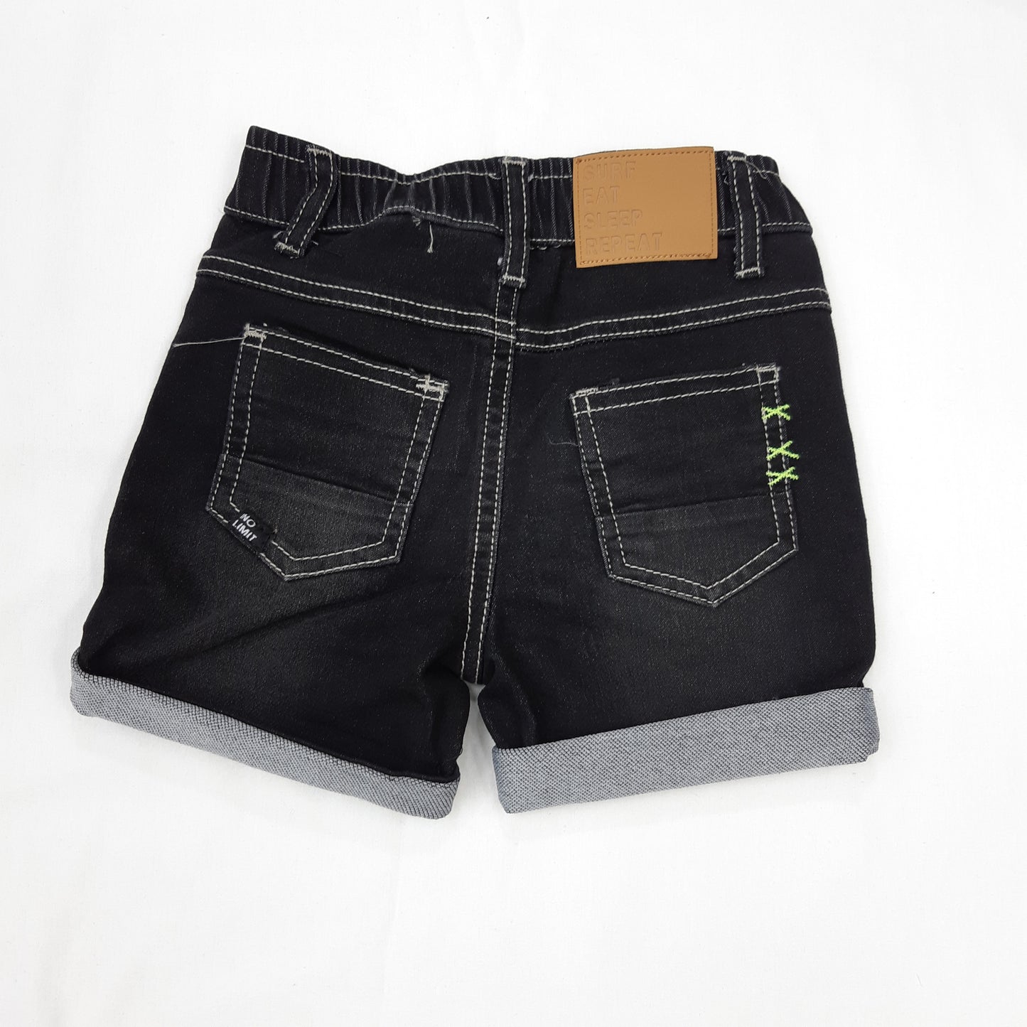 Black Bermuda shorts for 24 months - mid ss21