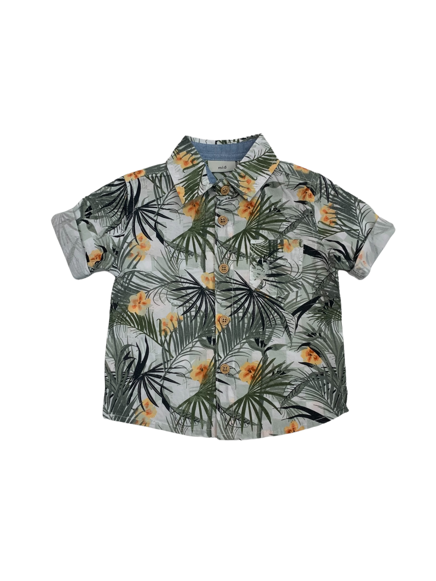 MID printed shirt for boys 7 to 14 years