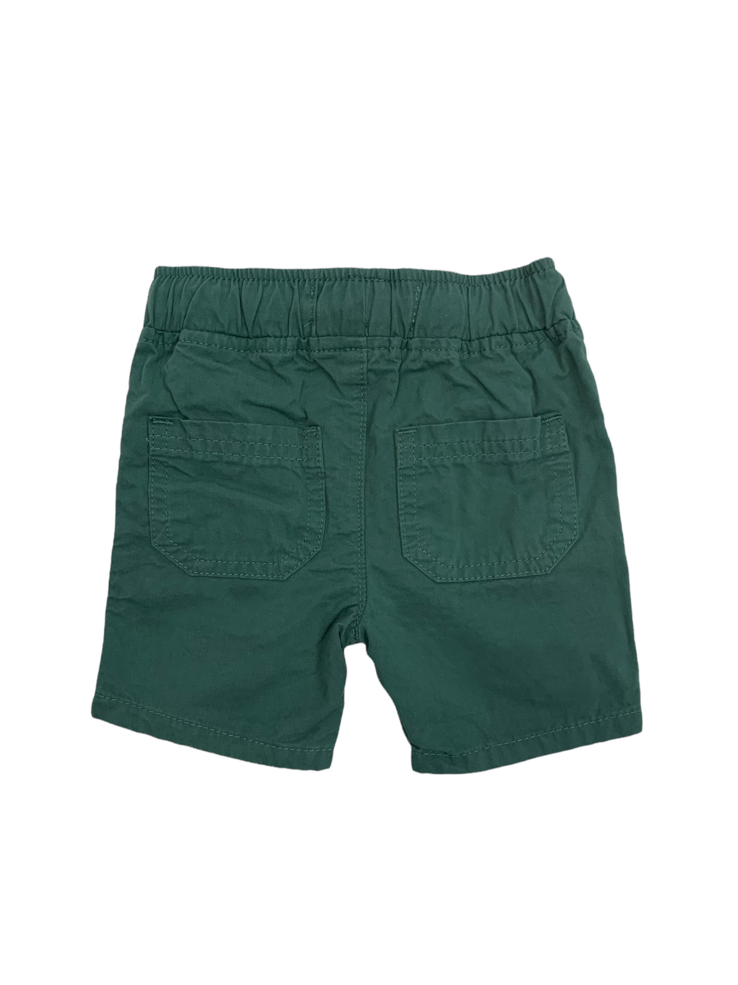 Romy&Aksel green Bermuda shorts 6 to 24 months