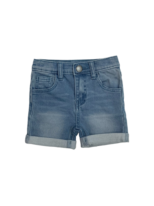 Blue denim shorts for baby boy 6 to 24 months