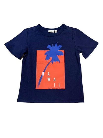 Navy MID T-shirt for boys 2 to 7 years 
