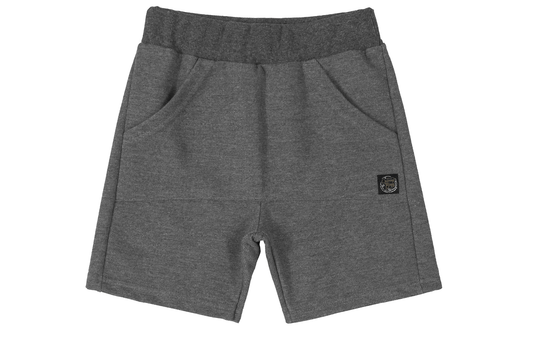 Gray cotton Bermuda shorts 1 year - qbss21