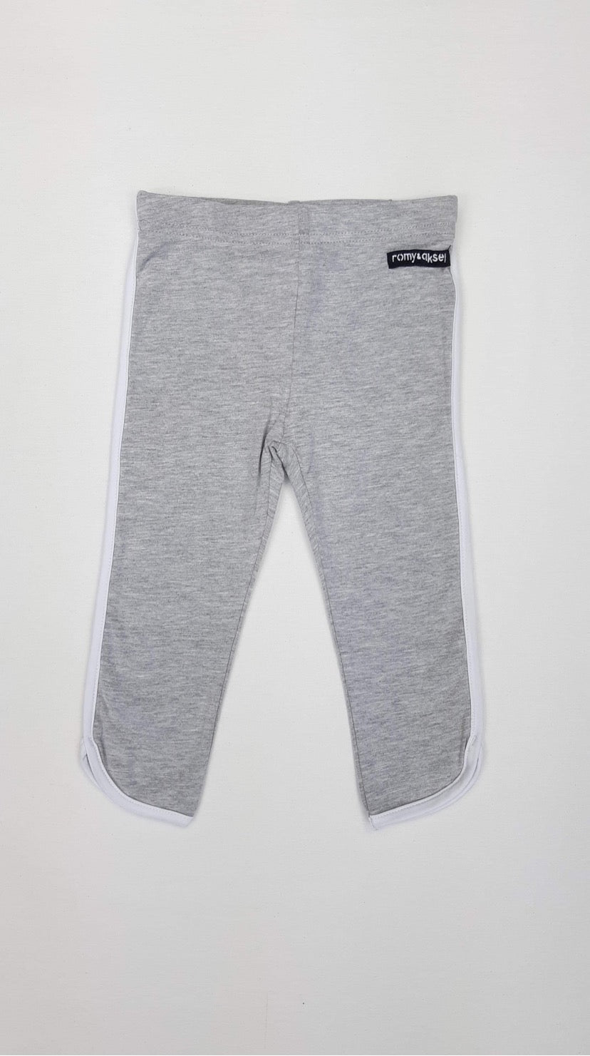 Gray leggings 6 to 24 months / nas-ss21