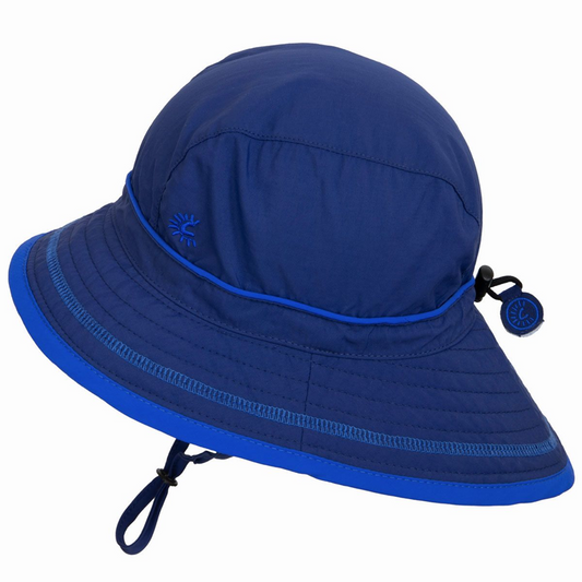 Chapeau UV- Calikids Bleu
