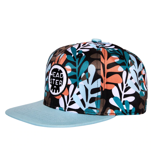 Headster patterned blue cap for boys