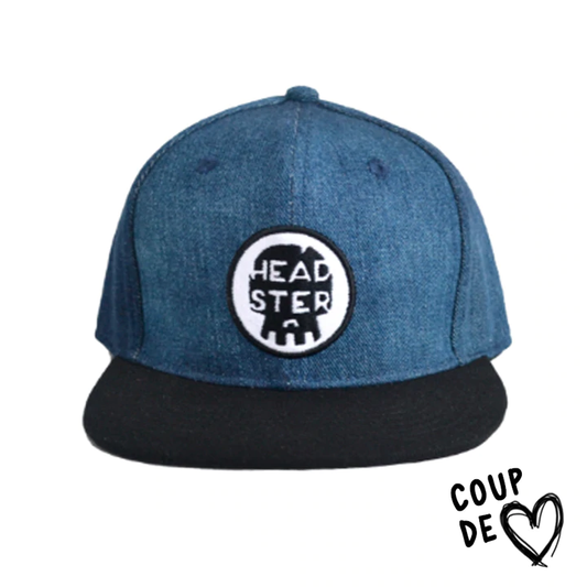 Blue unisex Headster jeans cap