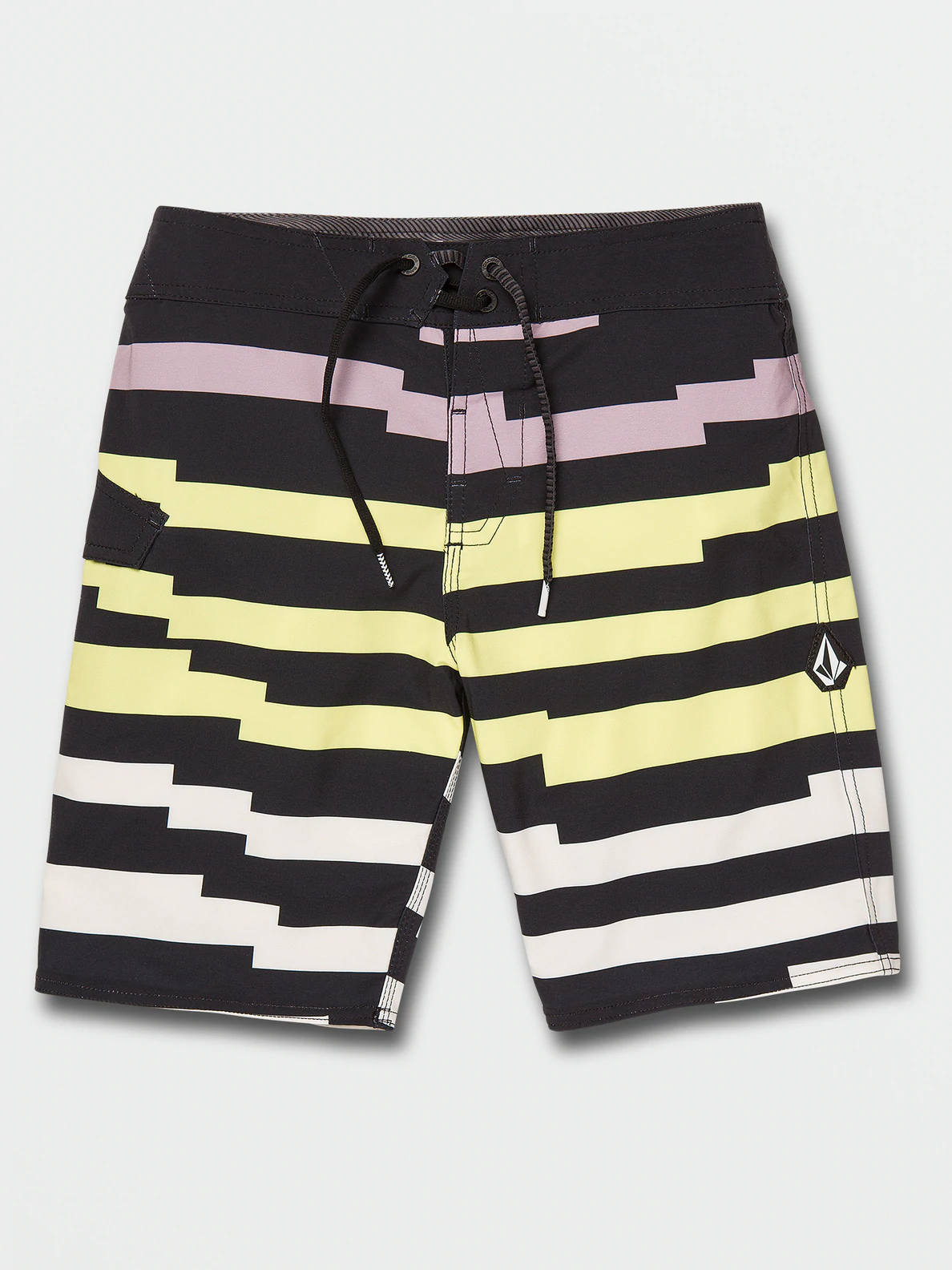 Volcom Striped Swimsuit for Teen Boys