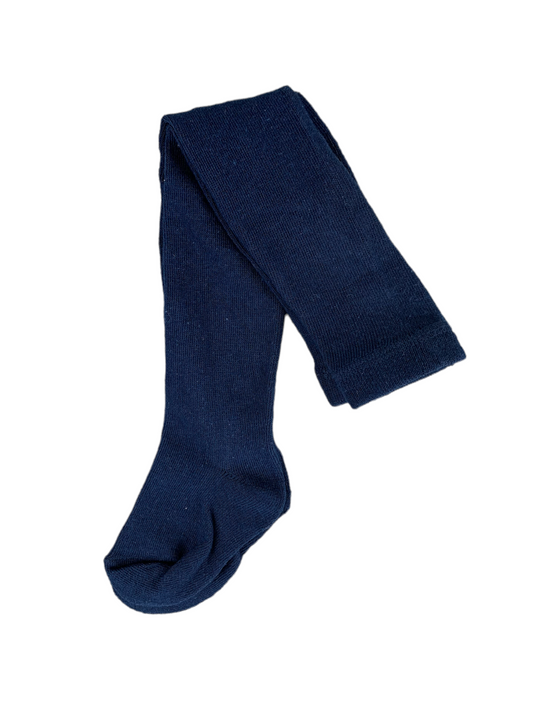 Navy blue tights MID for baby girl