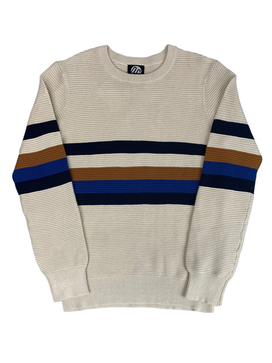 White Northcoast knit for boys 8 to 16 years