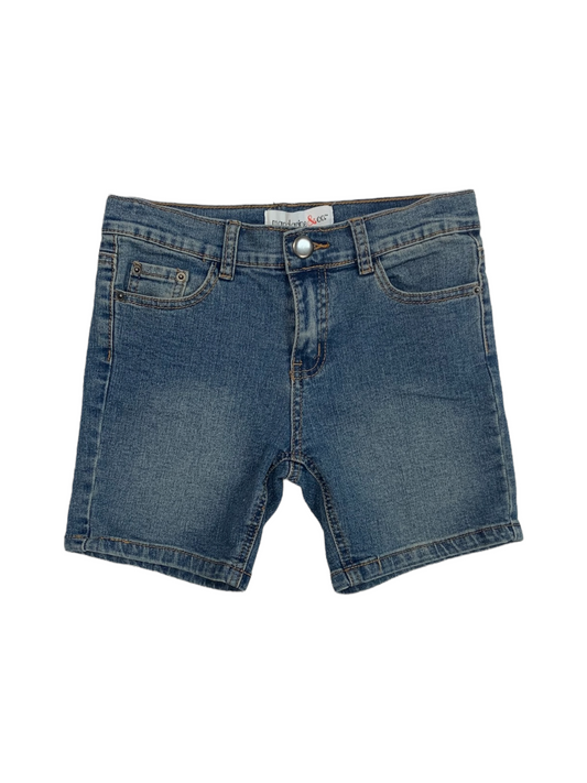 Mandarine&Co blue denim shorts for girls 7 to 14 years