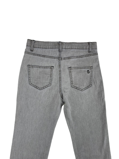 Moms jeans gris AKRO 10 à 16 ans na-FW21