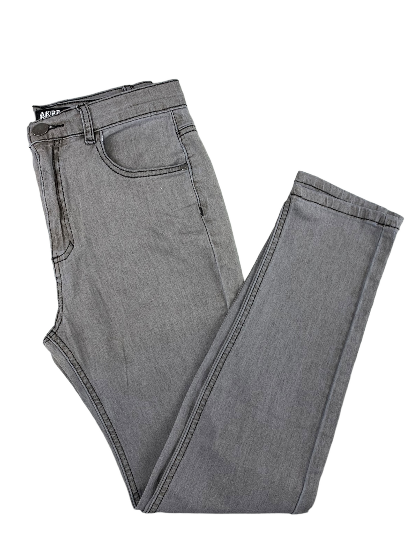 Moms gray jeans AKRO 10 to 16 years na-FW21