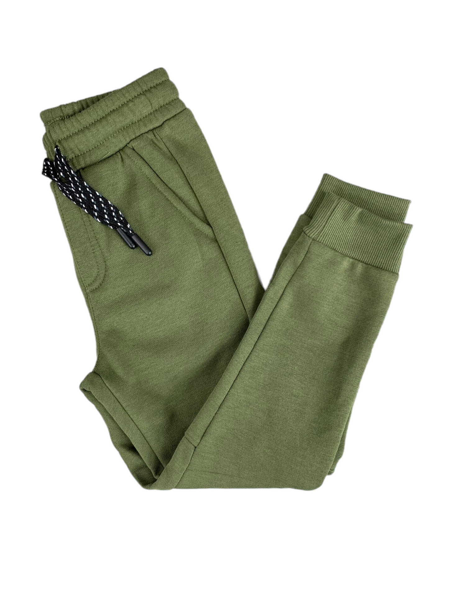 Khaki green joggers for boys 2 to 7 years