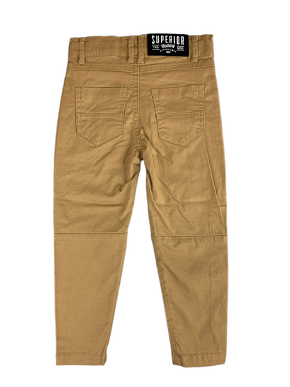 Pantalon brun pâle M.I.D. pour garçon 2 à 7 ans