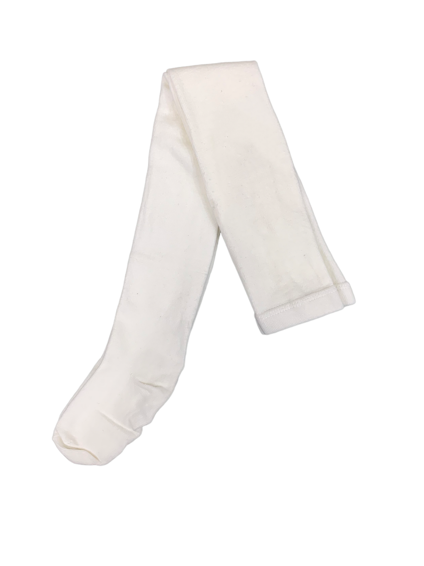 MID white tights for girls 7 to 14 years old