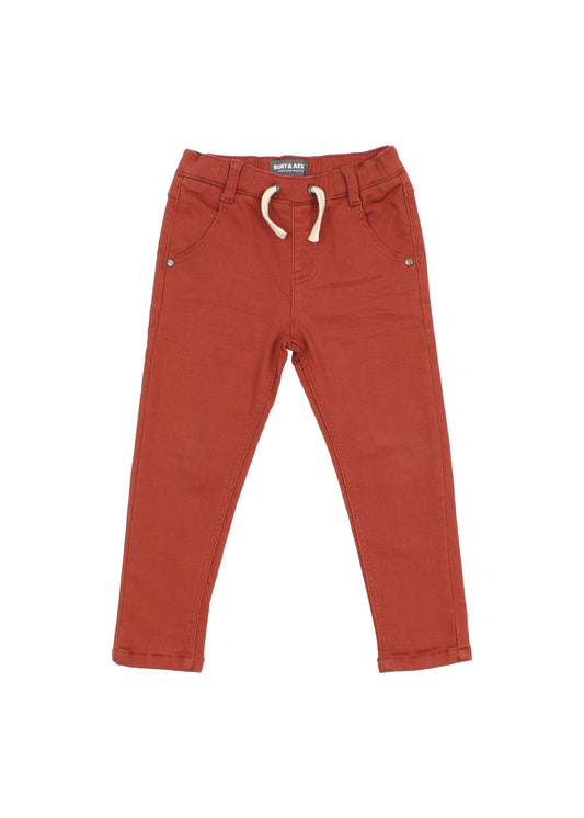 Rust joggers Romy&Aksel for boys 6 to 24 months