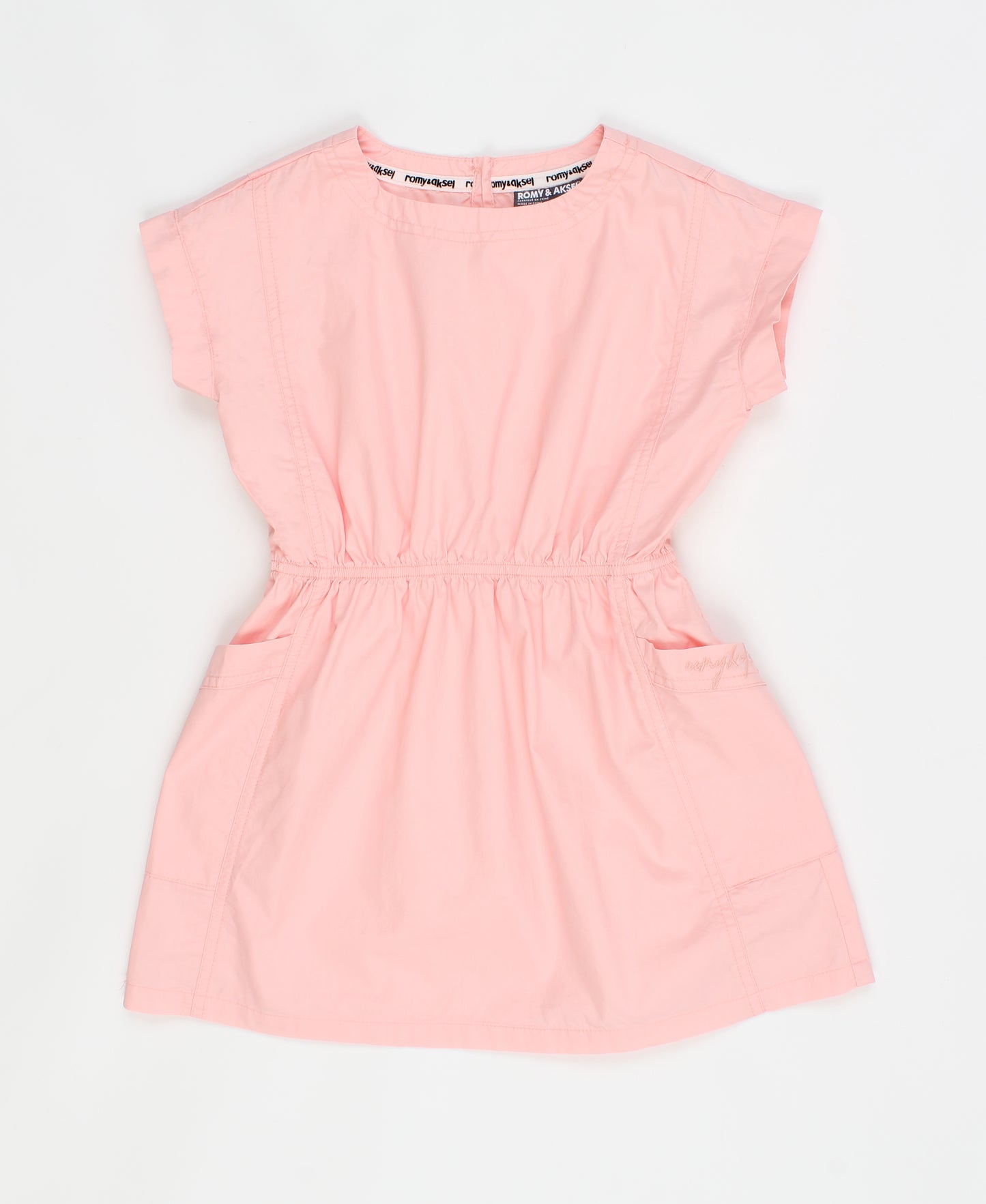 Pink denim dress 6 to 24 months - nas-ss21