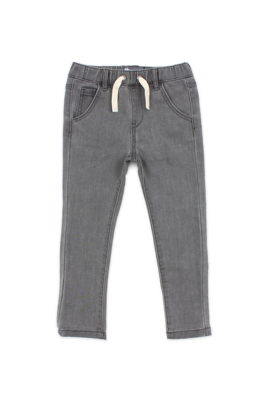 Gray denim jogger Romy&Aksel for baby boy 6 to 24 months