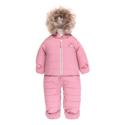 Nano pink one-piece snowsuit 6 to 24 months FW-21