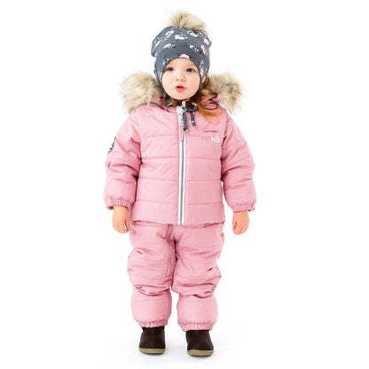 Nano pink one-piece snowsuit 6 to 24 months FW-21