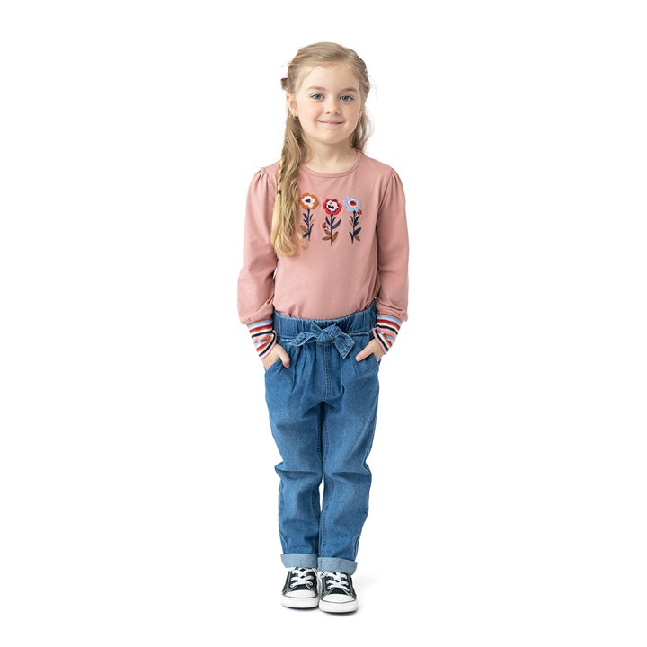 Jeans bleu Nanö pour fille 2 à 12 ans