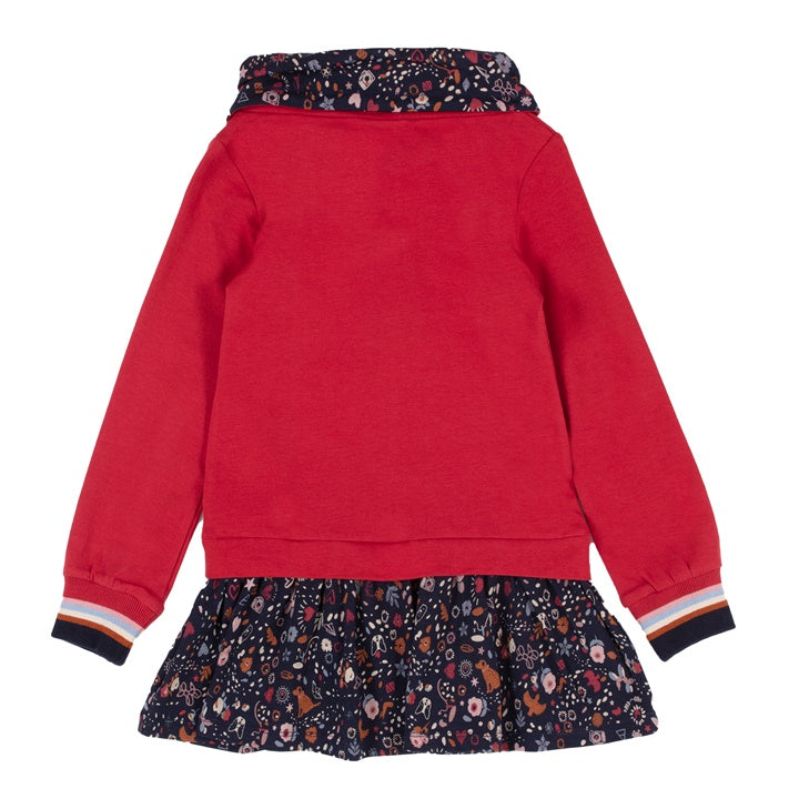 Nanö red dress for girls 2 to 12 years