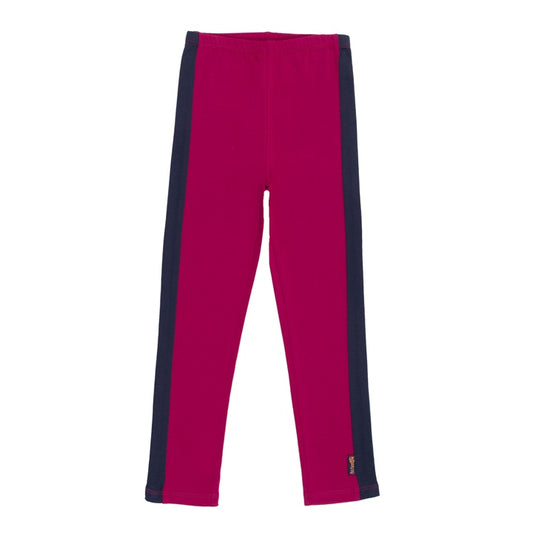 Nanö pink and navy leggings for girls 2 to 12 years