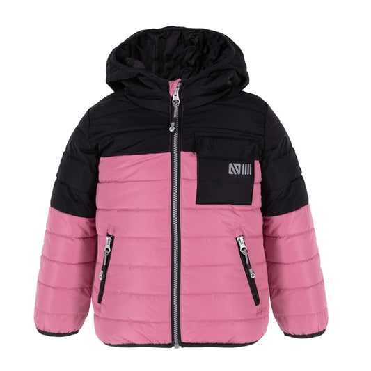 Manteau rose mi-saison Nanö pour bébé fille
