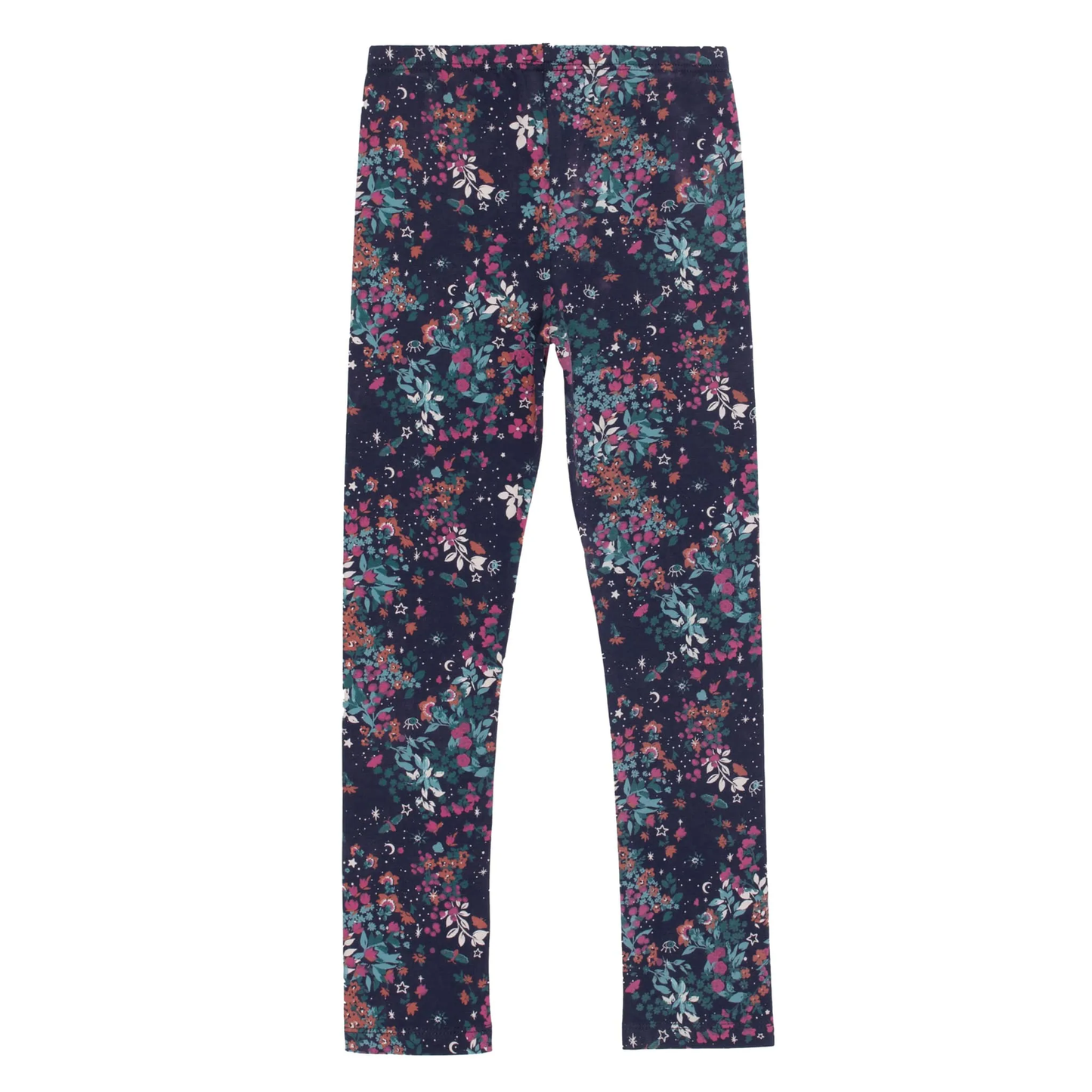Nanö floral navy leggings for girls 2 to 12 years