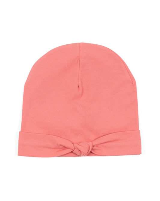 Tuque en jersey corail Peluche&Tartine pour fille 2 à 8 ans